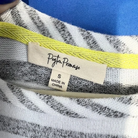 NWOT |•PEYTON PRIMROSE•| Super SOFT Oversize Split Back Striped Long Sleeve - Picture 11 of 14